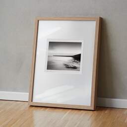 Art and collection photography Denis Olivier, Tréhic Pier, Etude 4, Le Croisic, France. May 2021. Ref-11680 - Denis Olivier Art Photography, original fine-art photograph in limited edition and signed in light wood frame