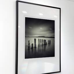 Art and collection photography Denis Olivier, Twelve Poles, Bunchrew House, Beauly Firth, Scotland. April 2006. Ref-956 - Denis Olivier Art Photography, Exhibition of a large original photographic art print in limited edition and signed
