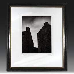 Art and collection photography Denis Olivier, Two Chimneys, Edinburgh, Scotland. August 2022. Ref-11616 - Denis Olivier Photography, original fine-art photograph in limited edition and signed in black and gold wood frame