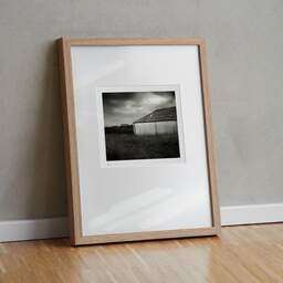 Art and collection photography Denis Olivier, Two Houses, Newburgh, Aberdeenshire, Scotland. August 2022. Ref-11614 - Denis Olivier Art Photography, original fine-art photograph in limited edition and signed in light wood frame