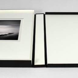 Art and collection photography Denis Olivier, Two Piers, Basque Coast, France. October 2013. Ref-1288 - Denis Olivier Photography, photograph with matte folding in a luxury book presentation box