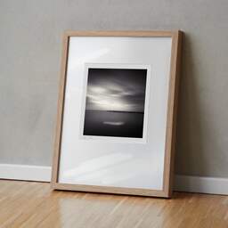 Art and collection photography Denis Olivier, Underwater Rock, Palavas-les-Flots, France. August 2006. Ref-1044 - Denis Olivier Art Photography, original fine-art photograph in limited edition and signed in light wood frame