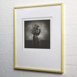 Art and collection photography Denis Olivier, Untitled. January 2010. Ref-1233 - Denis Olivier Photography, light wood frame on white wall