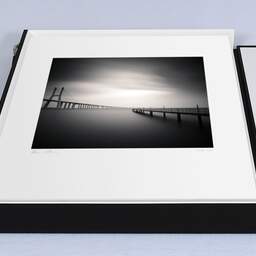 Art and collection photography Denis Olivier, Vasco Da Gama Bridge And Pier, Lisbon, Portugal. May 2007. Ref-1078 - Denis Olivier Photography, large original 15.7 x 15.7 inches fine-art photograph print in limited edition, Leica M7 film 24x36 camera