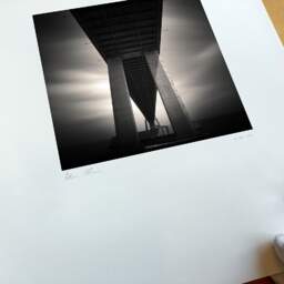 Art and collection photography Denis Olivier, Vasco Da Gama Bridge, Etude 2, Lisbon, Portugal. May 2007. Ref-1091 - Denis Olivier Photography, original fine-art photograph print in limited edition and signed