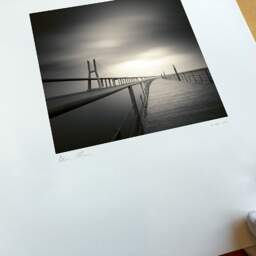 Art and collection photography Denis Olivier, Vasco Da Gama Bridge, Lisbon, Portugal. May 2007. Ref-1087 - Denis Olivier Photography, original fine-art photograph print in limited edition and signed