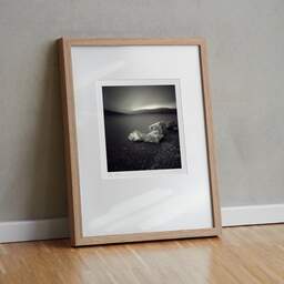 Art and collection photography Denis Olivier, White Rocks, Fort-William, Scotland. April 2006. Ref-978 - Denis Olivier Photography, original fine-art photograph in limited edition and signed in light wood frame